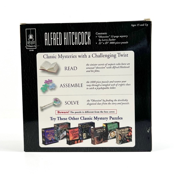 NEW Alfred Hitchcock A Mystery Puzzle - Picture 4 of 5